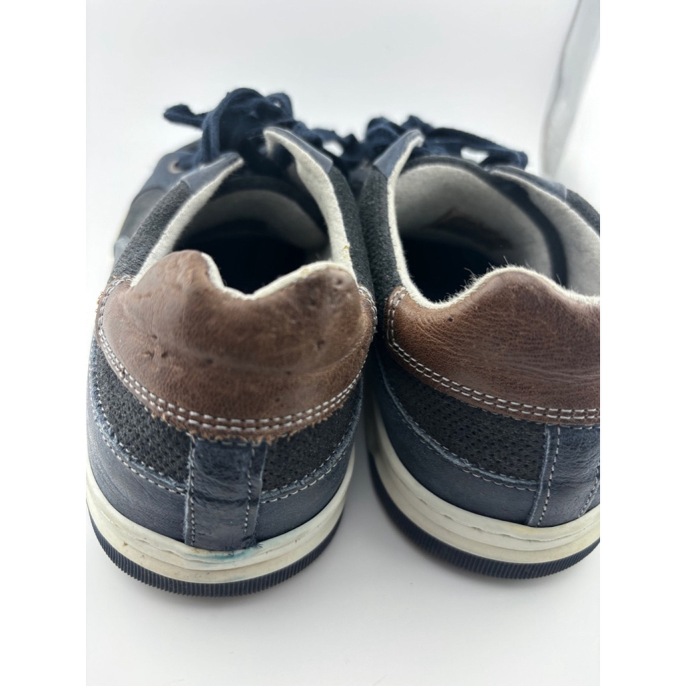 Men's Bull Boxer Sneakers, Size 8, Blue - Picture 8 of 13